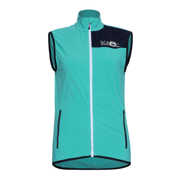 sCooltec Merino Weste Bido u türkis für Damen und Herren von SCROC.