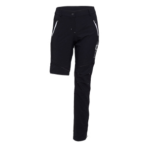 sCooltec Merino Hose Zumi w: Zip-Off Wanderhose schwarz für Damen von SCROC.