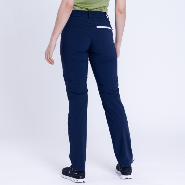 sCooltec Merino Hose Zumi w: Zip-Off Wanderhose dunkelblau für Damen von SCROC.