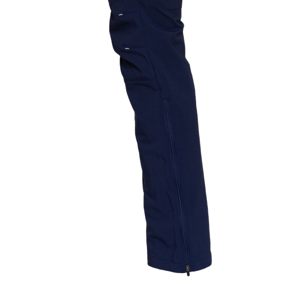 Zum leichteren An- und Ausziehen hat die sCooltec Merino Zip-Off Hose Zumi w dunkelblau Damen auch entlang der Unterschenkel einen Reißverschluss.