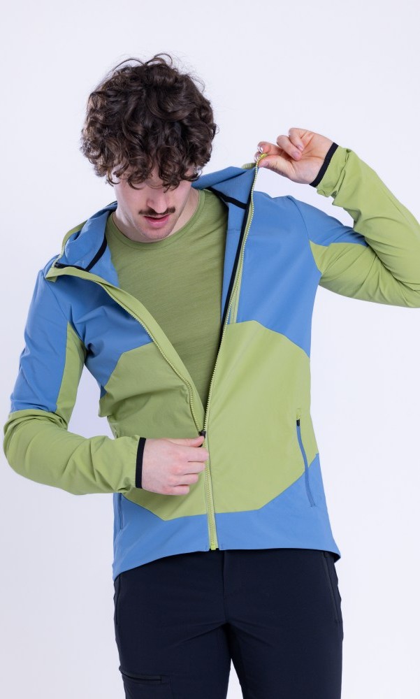 sCooltec Merino Jacke Baza m - leichte Jacke für Wanderungen - SCROC