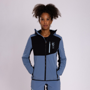 sEvo Merino Jacke Ora w in weinrot für Damen von SCROC