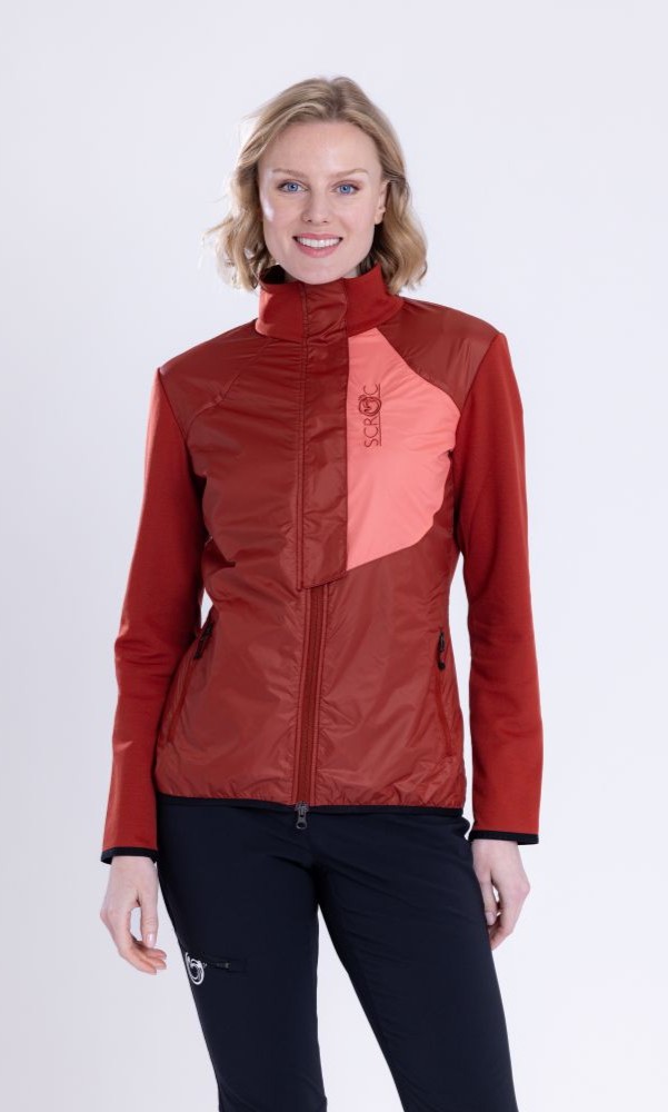 sFleece Merino Hybrid Jacke Arta w - Merino trifft Windstopper - SCROC