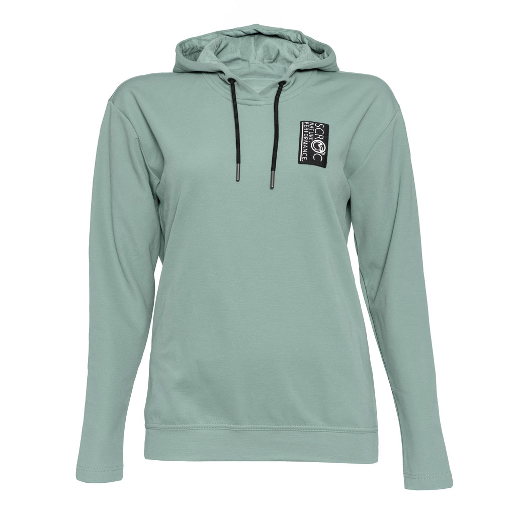 sFleece Merino Hoodie Frato w mintgrün Damen von SCROC