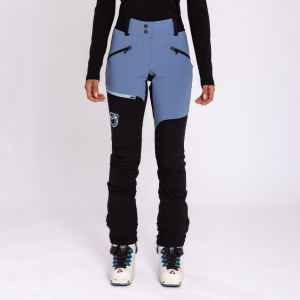 sFleece Merino Hose Veni w in stahlblau für Damen von SCROC