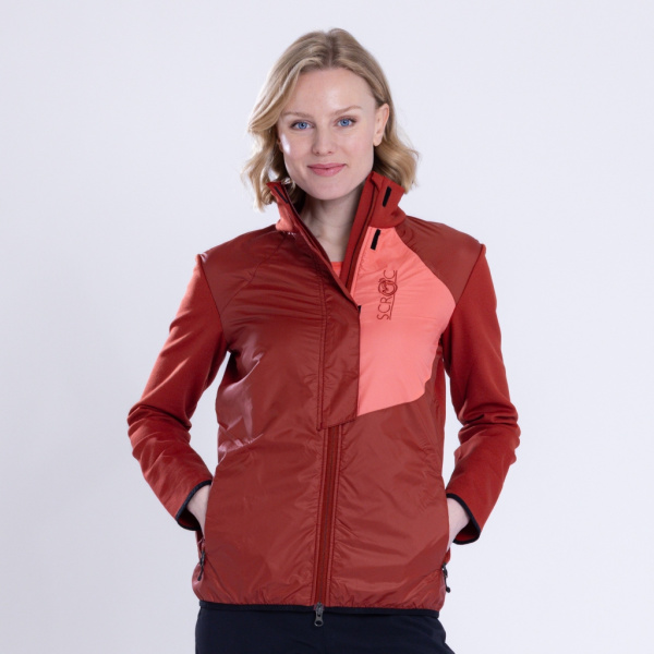 sFleece Merino Hybrid Jacke Arta w Damen von SCROC.