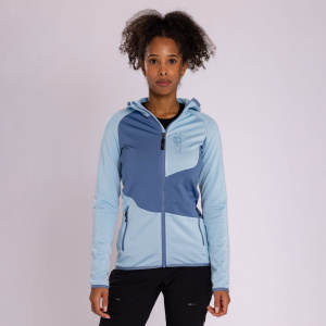 sFleece Merino Jacke Aceti w in himmelblau für Damen von SCROC