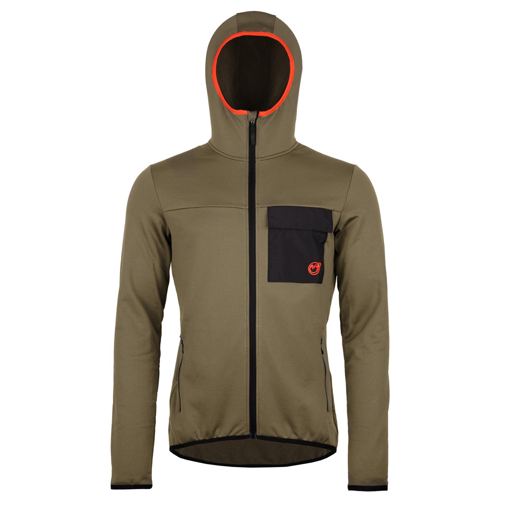 sFleece Merino Jacke Beko m khaki Herren von SCROC
