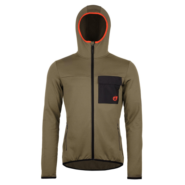 sFleece Merino Jacke Beko m khaki für Herren von SCROC.