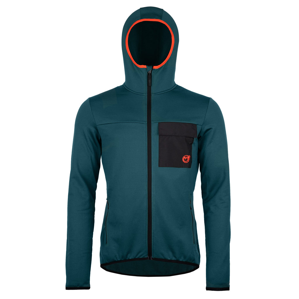 sFleece Merino Jacke Beko m petrol Herren von SCROC