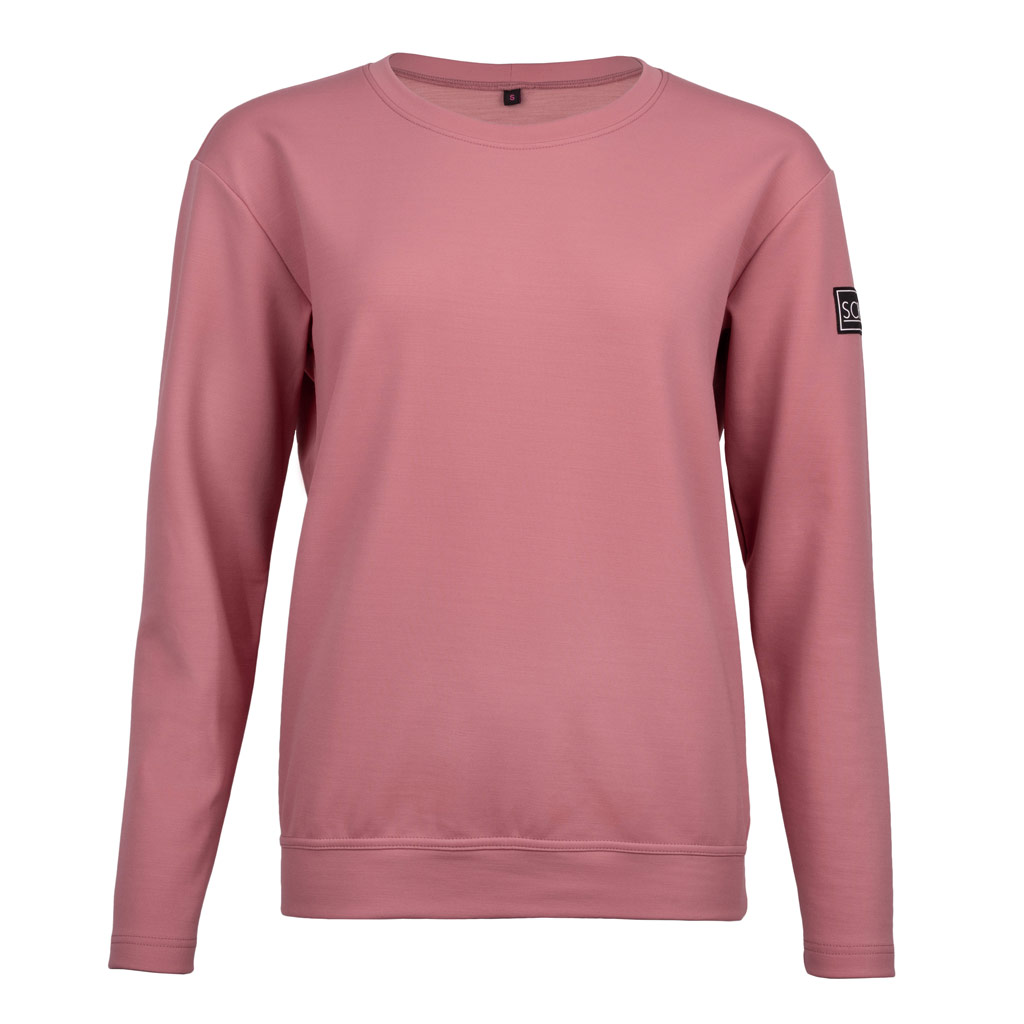sFleece Merino Sweater Lasta w altrosa Damen von SCROC