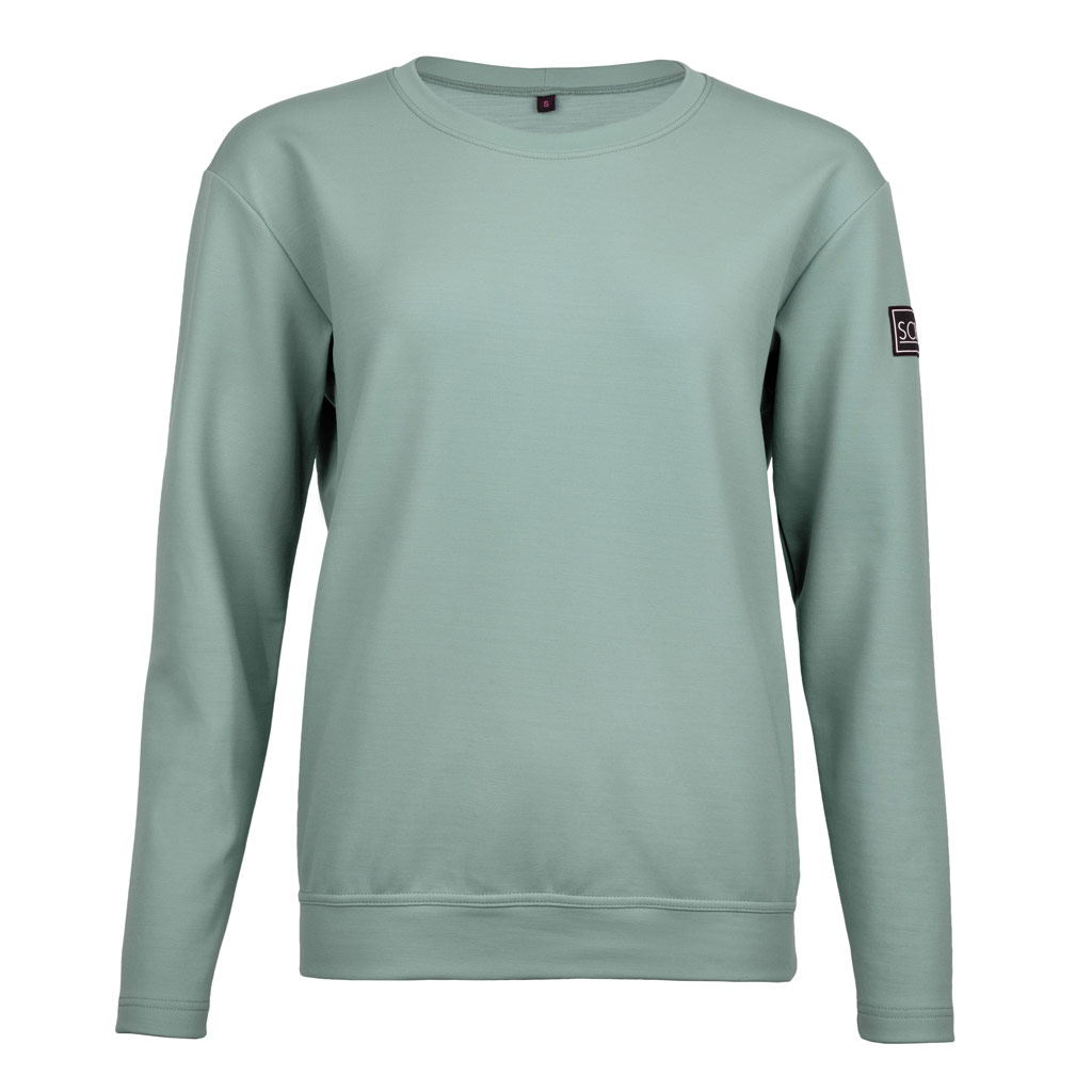 sFleece Merino Sweater Lasta w mintgrün Damen von SCROC