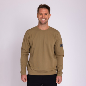 sFleece Merino Sweater Sablo m khaki für Herren von SCROC