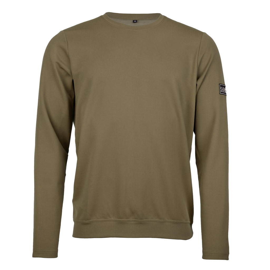 sFleece Merino Sweater Sablo m khaki Herren von SCROC