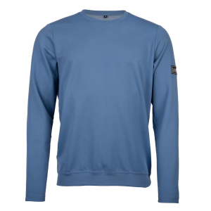 sFleece Merino Sweater Sablo m stahlblau für Herren von SCROC