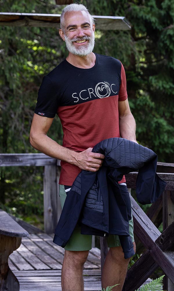 Merino Shirts für Herren von SCROC