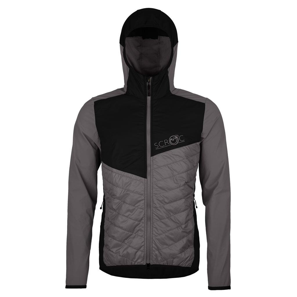 sLoft Merino Hybrid Jacke Aglo m dunkelgrau Herren von SCROC
