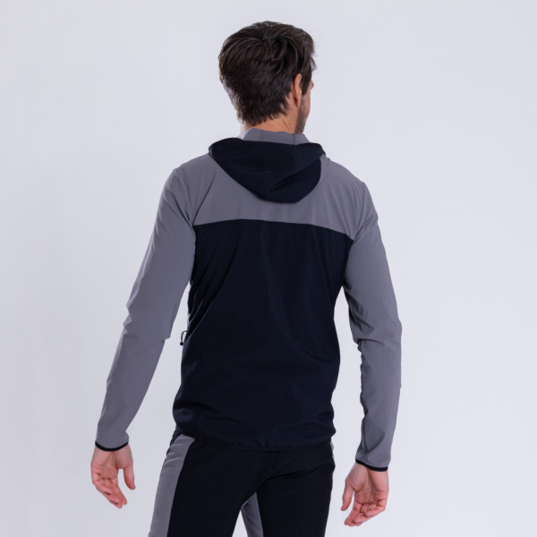 Rückansicht der sLoft Merino Hybrid Jacke Aglo m für Herren von SCROC.