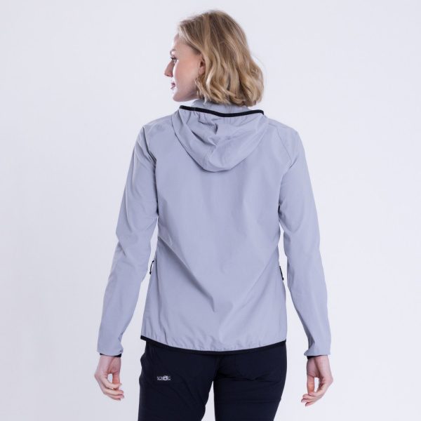 Rückansicht der sLoft Merino Hybrid Jacke Ami w für Damen von SCROC.