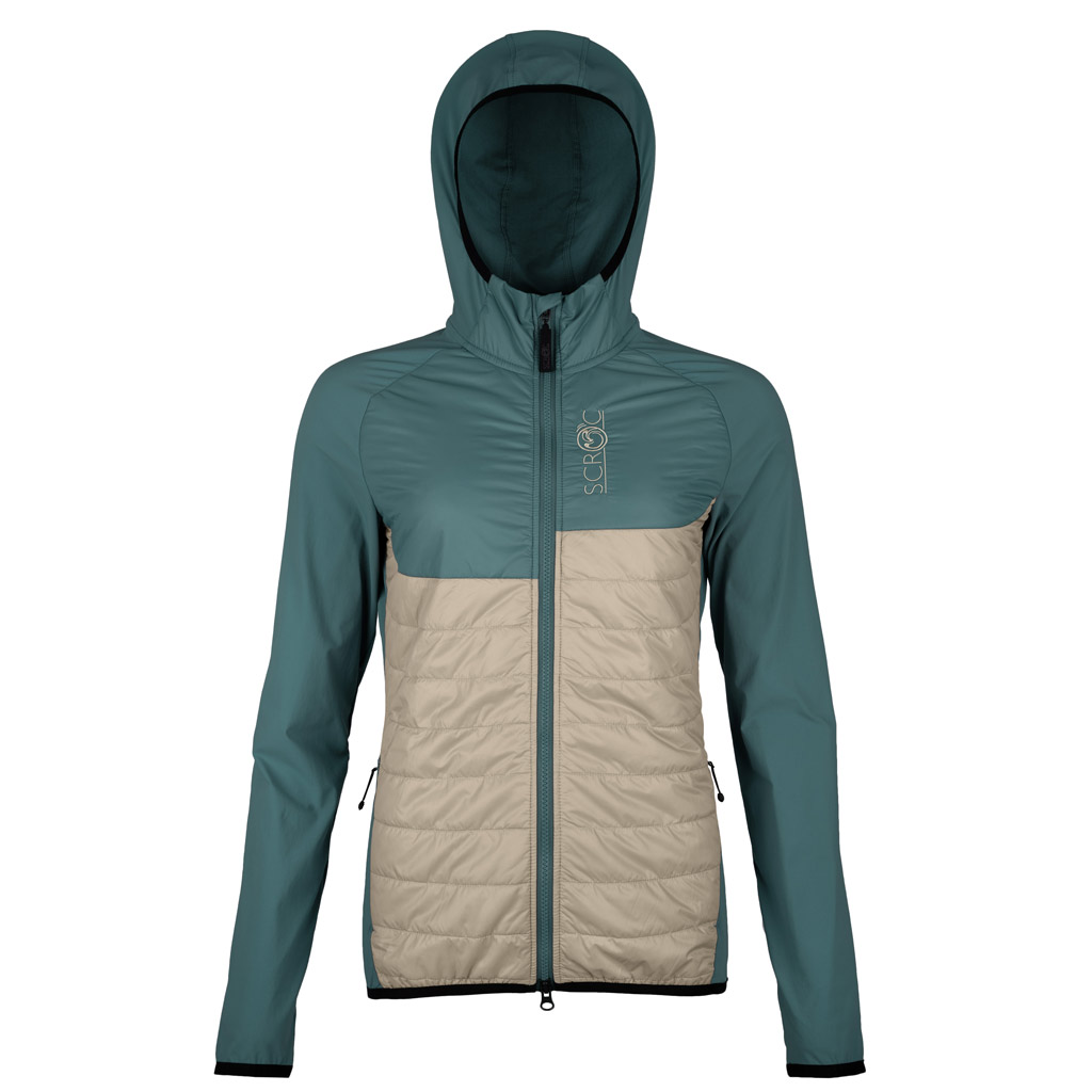 sLoft Merino Hybrid Jacke Ami w dunkler salbei Damen von SCROC