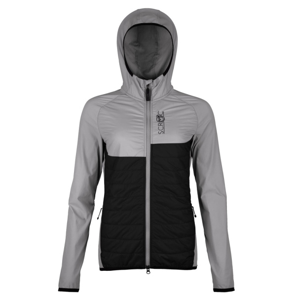 sLoft Merino Hybrid Jacke Ami w in hellgrau für Damen von SCROC.