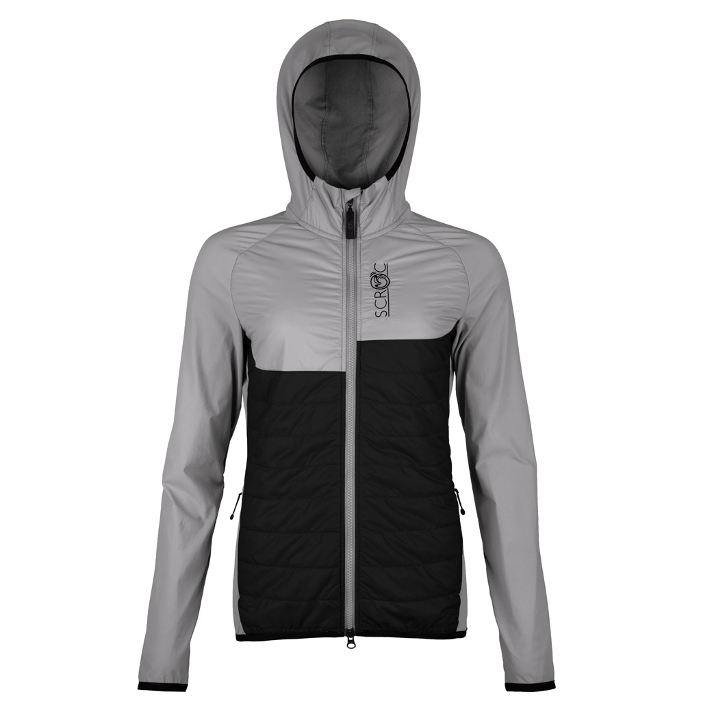 sLoft Merino Hybrid Jacke Ami w hellgrau Damen von SCROC
