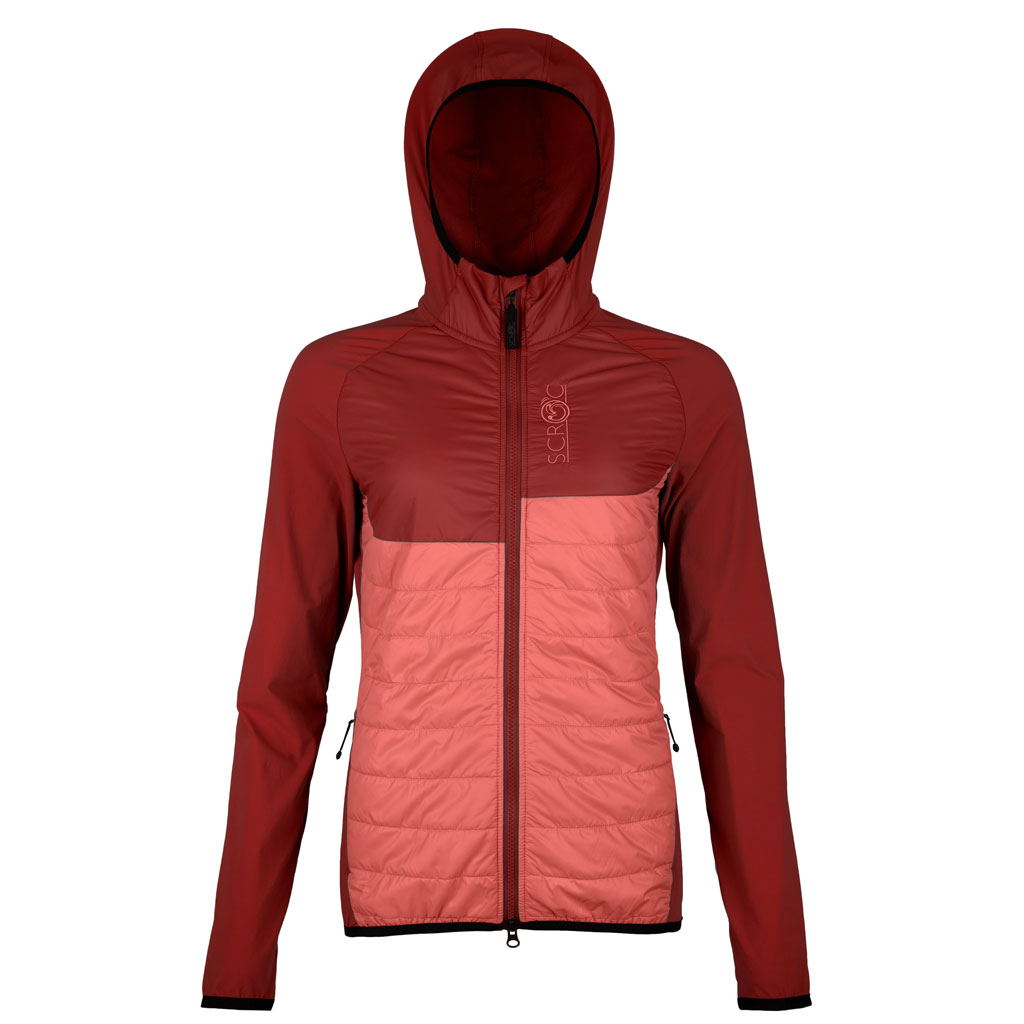 sLoft Merino Hybrid Jacke Ami w rostbraun Damen von SCROC