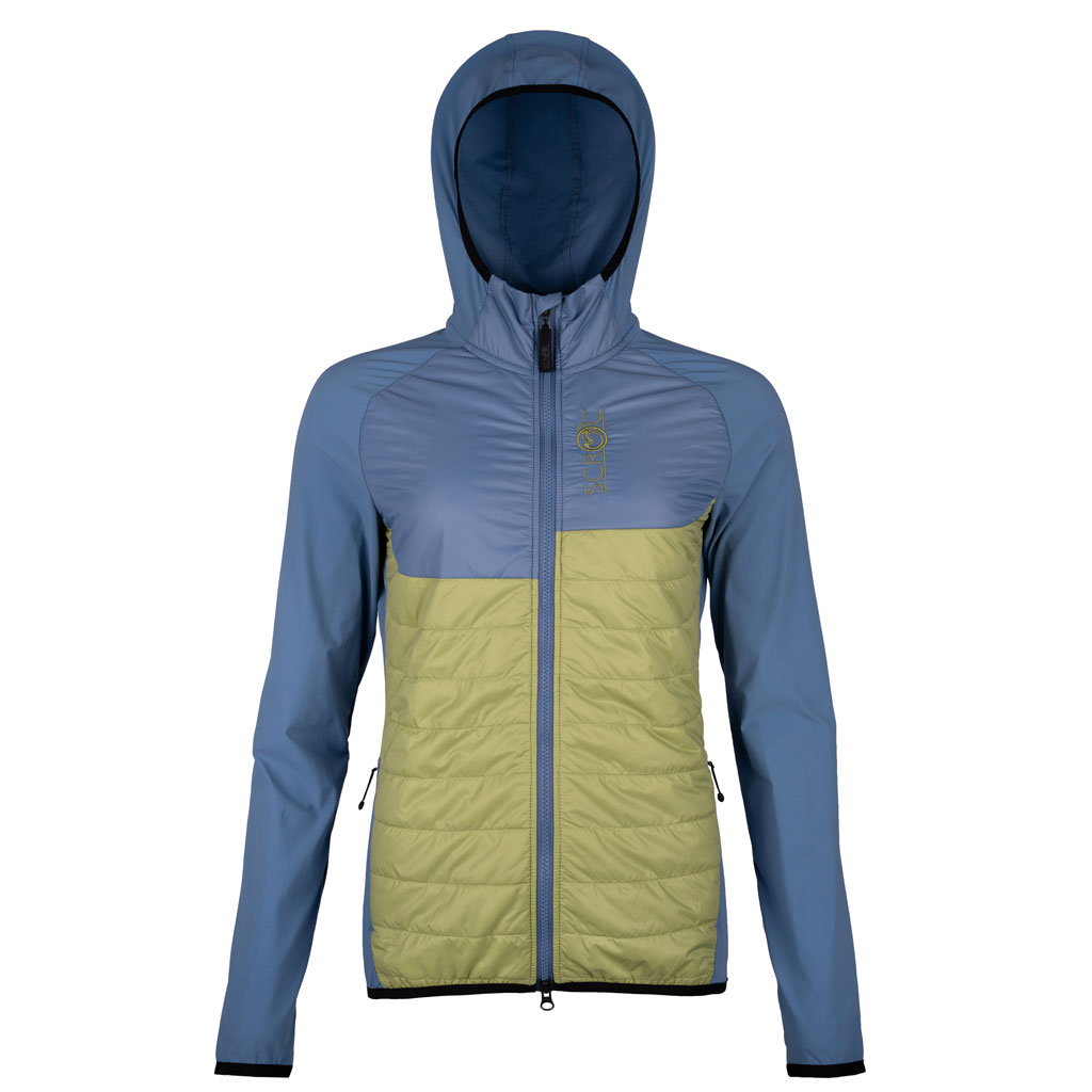 sLoft Merino Hybrid Jacke Ami w stahlblau Damen von SCROC