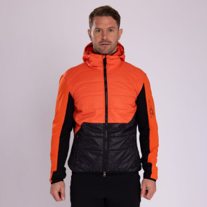 sLoft Merino Hybrid Jacke Ardeo m in blutorange für Herren von SCROC. sLoft Merino Hybrid Jacke Ardeo m in blutorange für Herren von SCROC.