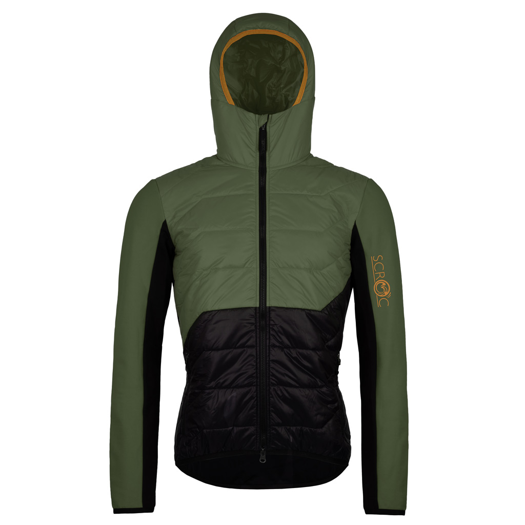 sLoft Merino Hybrid Jacke Ardeo moosgrün Herren von SCROC