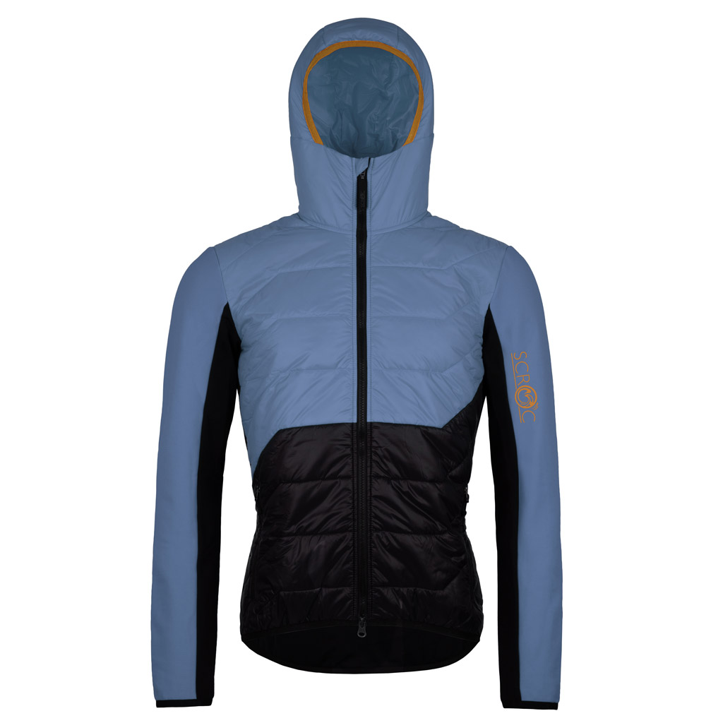sLoft Merino Hybrid Jacke Ardeo stahlblau Herren von SCROC