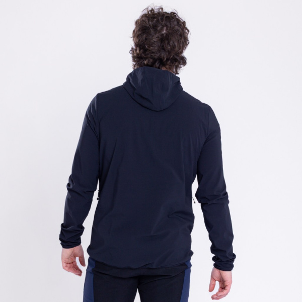Rückseite der sLoft Merino Hybrid Jacke Fanto m für Herren von SCROC.