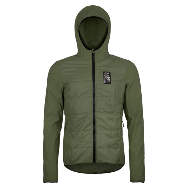 sLoft Merino Hybrid Jacke Fanto m moosgrün für Herren von SCROC.