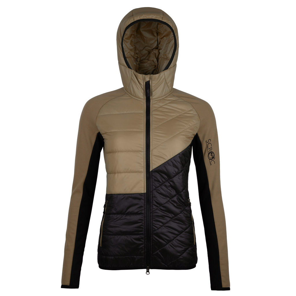 sLoft Merino Hybrid Jacke Flava khaki Damen von SCROC