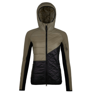 sLoft Merino Hybrid Jacke Flava w in khaki für Damen von SCROC sLoft Merino Hybrid Jacke Flava w in khaki für Damen von SCROC