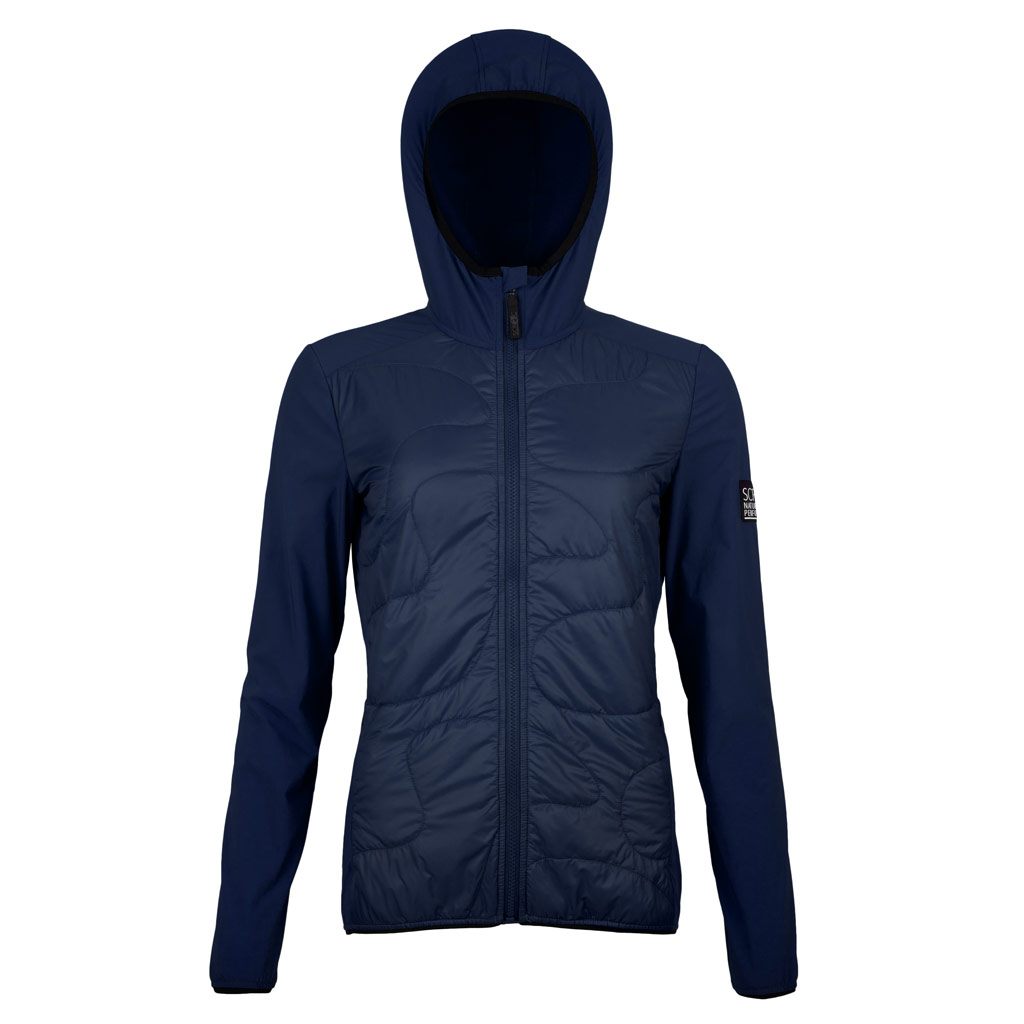 sLoft Merino Hybrid Jacke Mia w dunkelblau Damen von SCROC
