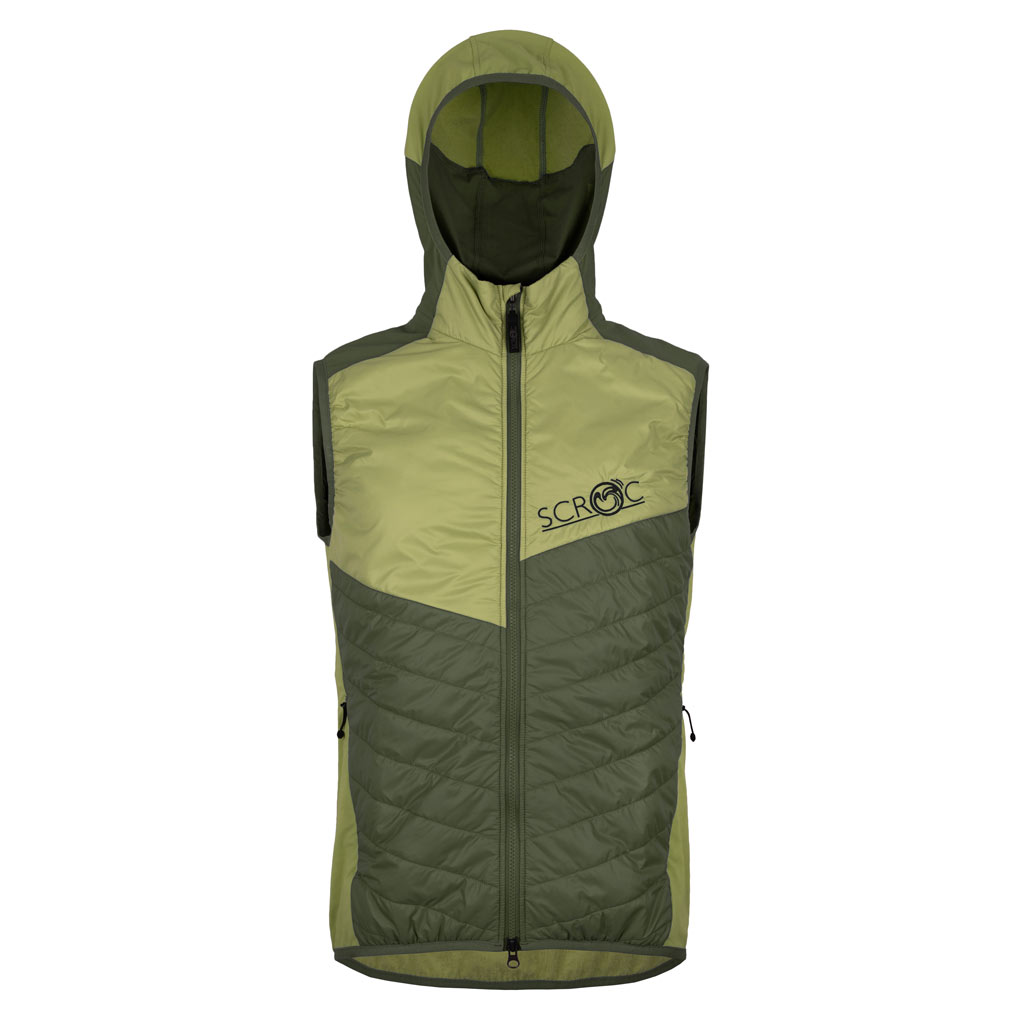 sLoft Merino Hybrid Weste Besto m moosgrün Herren von SCROC