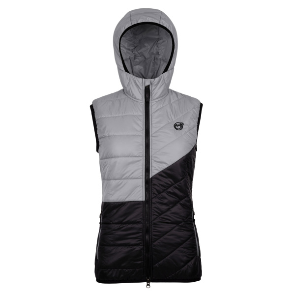 sLoft Merino Hybrid Weste Digna w in hellgrau für Damen von SCROC