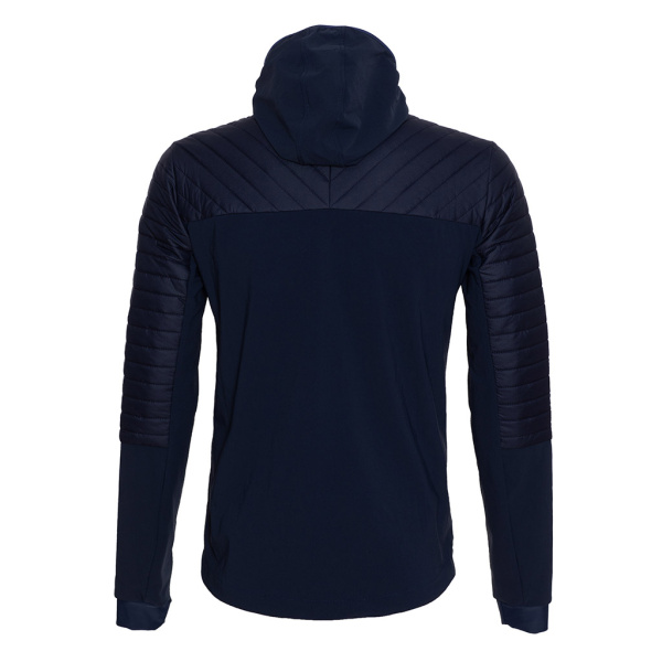 Die sLoft Merino Jacke Nepo für Herren gibt es auch im einfärbigen Design in dunkelblau.