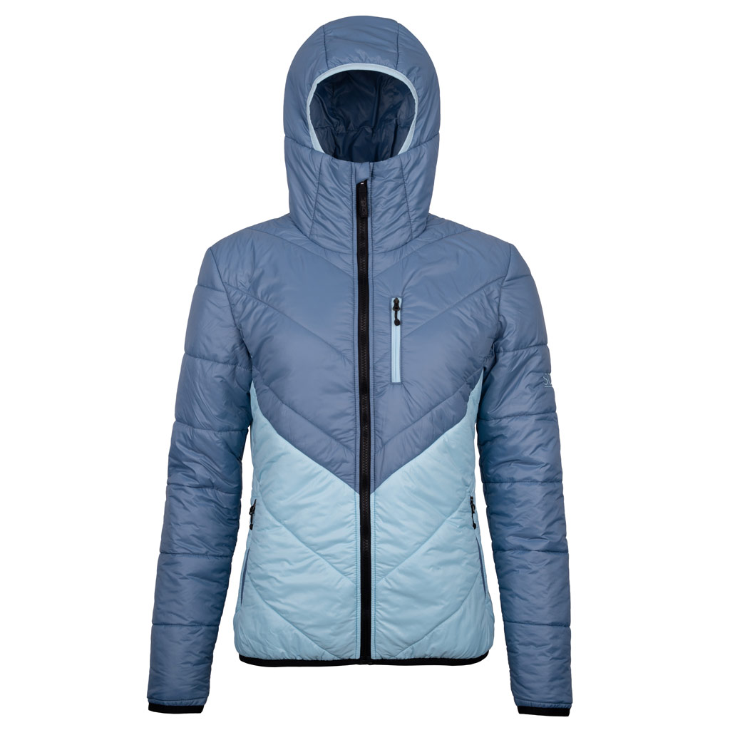 sLoft Merino Jacke Pia w stahlblau Damen von SCROC