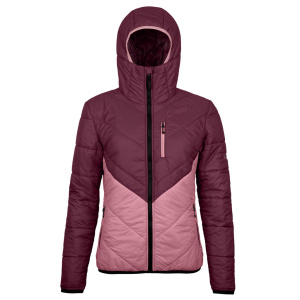 sLoft Merino Jacke Pia w weinrot für Damen von SCROC