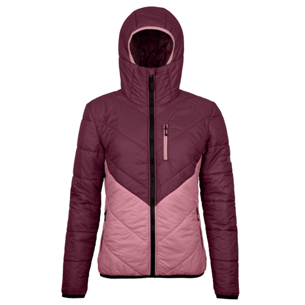 sLoft Merino Jacke Pia w weinrot für Damen von SCROC