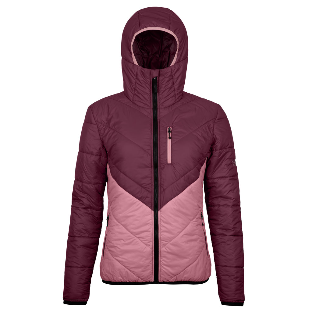 sLoft Merino Jacke Pia w weinrot Damen von SCROC