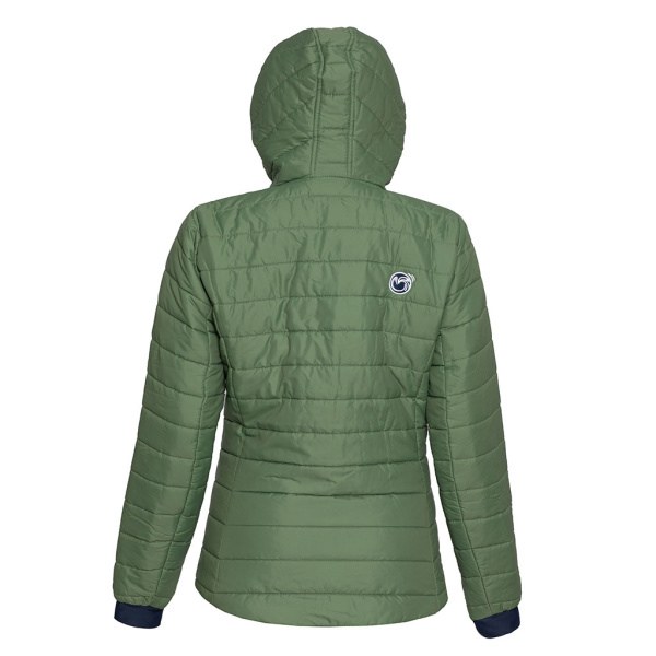 sLoft Merino Jacke Vato w olivgrün für Damen: Die perfekte Winterjacke für alle Outdoor-Liebhaberinnen.