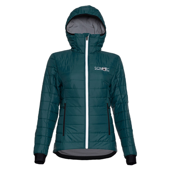 sLoft Merino Jacke Vato w petrol für Damen von SCROC.