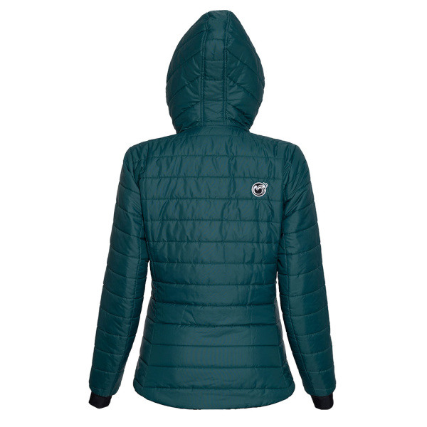 sLoft Merino Jacke Vato w petrol für Damen: Die perfekte Winterjacke für alle Outdoor-Liebhaberinnen.