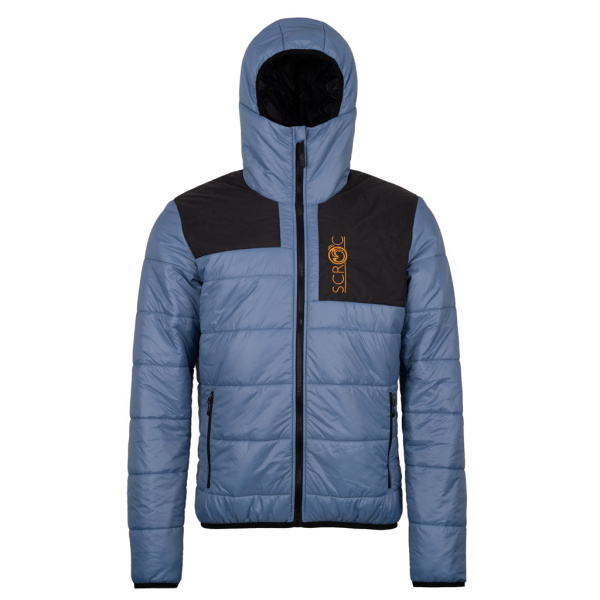 sLoft Merino Jacke Veka w stahlblau Herren von SCROC