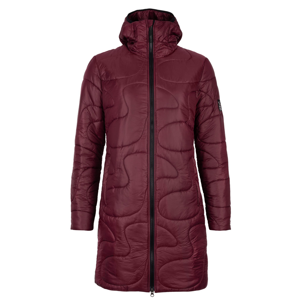 sLoft Merino Mantel Amuza w weinrot Damen von SCROC