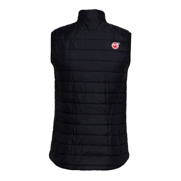 sLoft Merino Weste Lano schwarz: Gilet aus Merinowolle für kältere Tage.