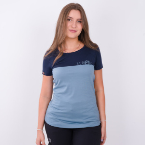 sMerino 155 Shirt Teo w eisblau für Damen von SCROC.
